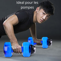 Bouteille d’haltère d’eau