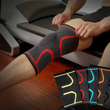 Genouillères de maintien en nylon avec compression