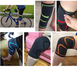 Genouillères de maintien en nylon avec compression