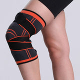 Genouillere a compression élastique