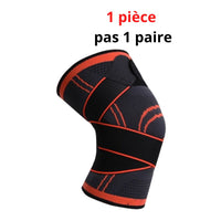 Genouillere a compression élastique