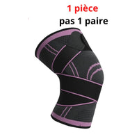 Genouillere a compression élastique