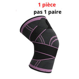 Genouillere a compression élastique