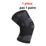 Genouillere a compression élastique