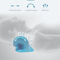 Oreiller ergonomique de traction cervicale
