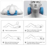 Oreiller ergonomique de traction cervicale