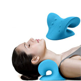 Oreiller ergonomique de traction cervicale