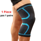 Genouillères de maintien en nylon avec compression
