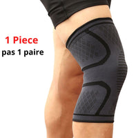 Genouillères de maintien en nylon avec compression